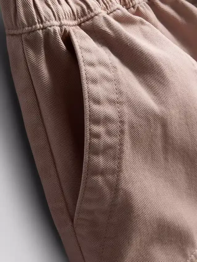 Utility-Shorts aus Baumwoll-Denim
