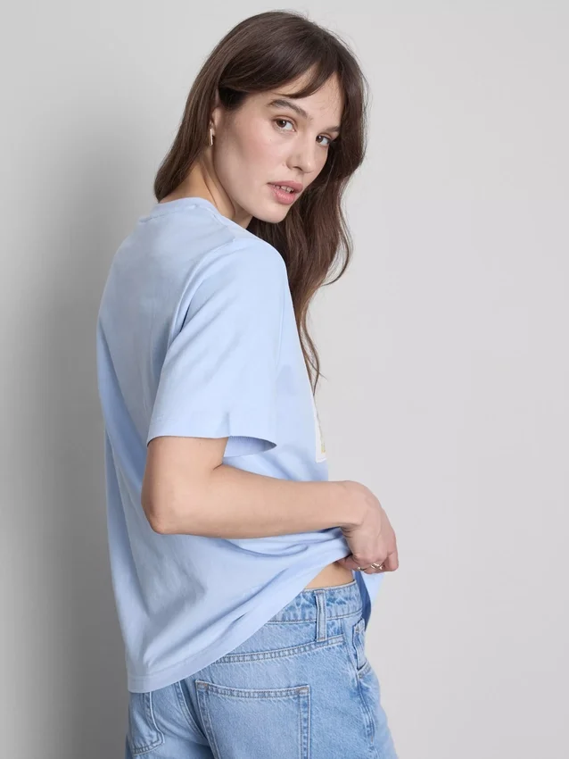 Vincent van Gogh Landschaftskunst Baumwoll-T-Shirt