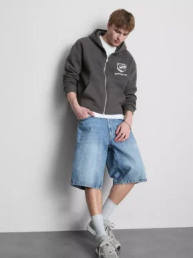 Viper-Hoodie mit durchgehendem Reissverschluss