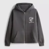 Viper-Hoodie mit durchgehendem Reissverschluss