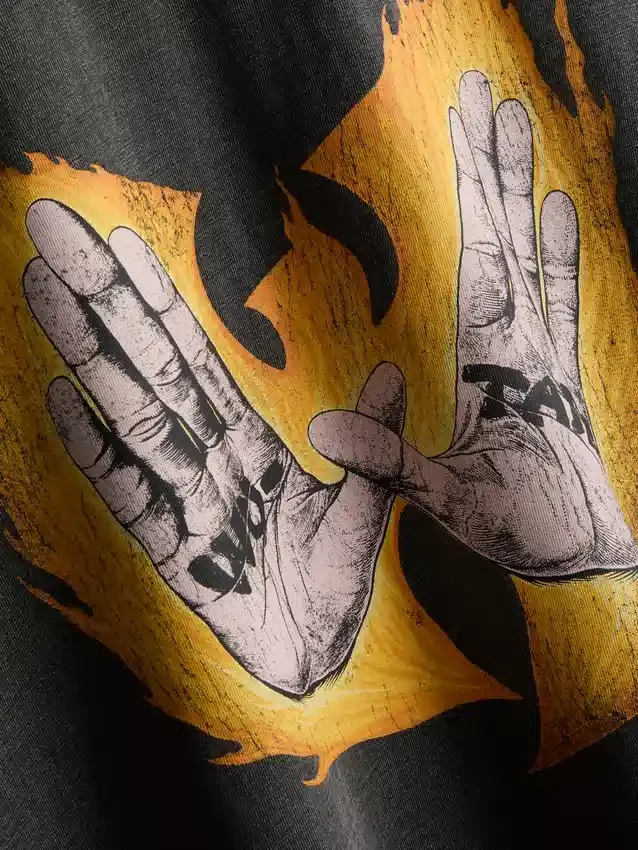 Wu-Tang-Clan-T-Shirt mit kurzen Ärmeln