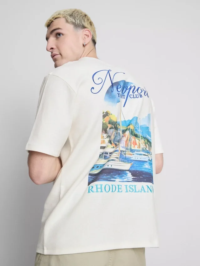 Yachtclub-Hemd mit kurzen Ärmeln
