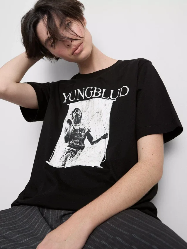 Yungblud Kurzarm-T-Shirt mit Grafik