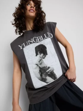 Yungblud Tanktop aus Baumwolle mit Aufdruck