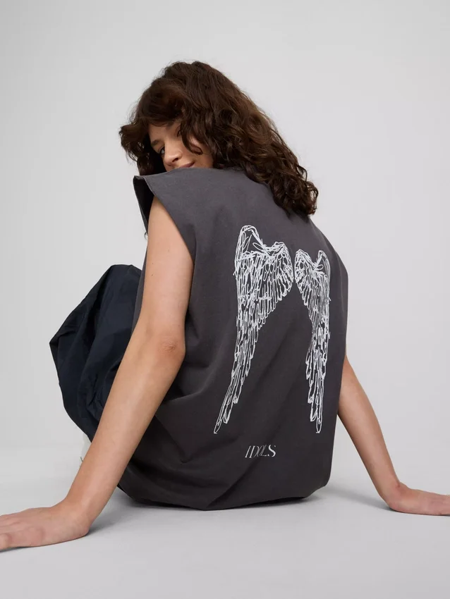 Yungblud Tanktop aus Baumwolle mit Aufdruck