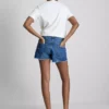 Zerrissene Jeansshorts