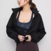 Zusammenrollbare Regenjacke mit Reissverschluss
