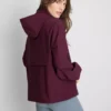 Zusammenrollbare Regenjacke mit Reissverschluss