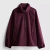 Zusammenrollbare Regenjacke mit Reissverschluss