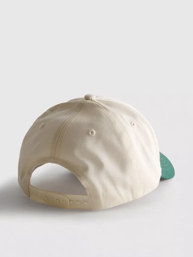 Zweifarbige Baseballkappe